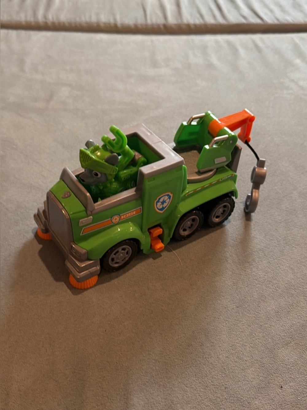 Paw Patrol Rocky Green Rescue Tow Truck Toy